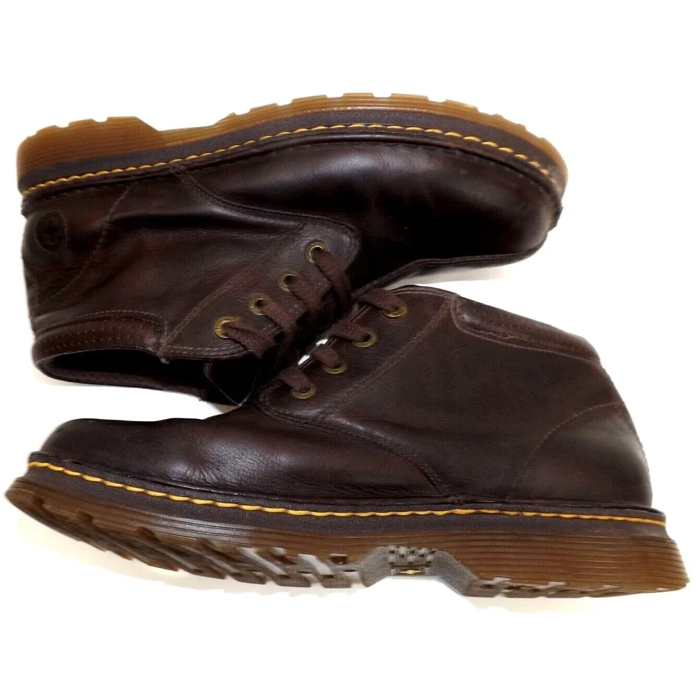 Dr. Martens 12658 Chukka Brown Lace Up Leather Ankle Boot MENS size 13